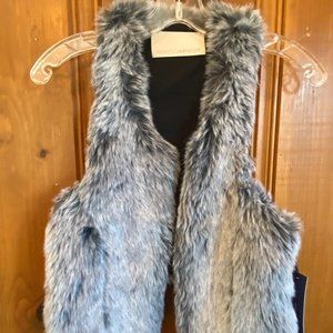 NEW Rebecca Minkoff Faux Fur Vest (sz. XS)